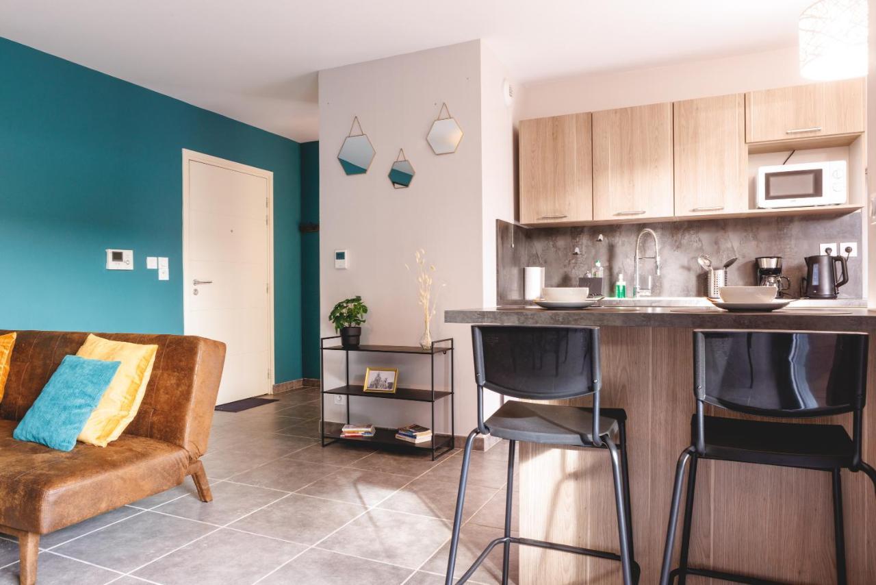 Superbe Appartement Terrasse Rdc - New Location Bourg-en-Bresse Extérieur photo