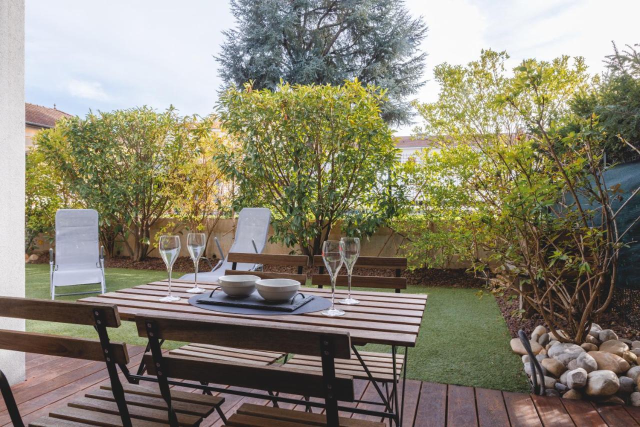 Superbe Appartement Terrasse Rdc - New Location Bourg-en-Bresse Extérieur photo